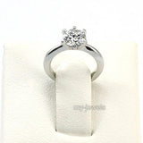 Newborn Baby 925 Sterling Silver Ring Clear Created Diamond Photo Prop XFR8206